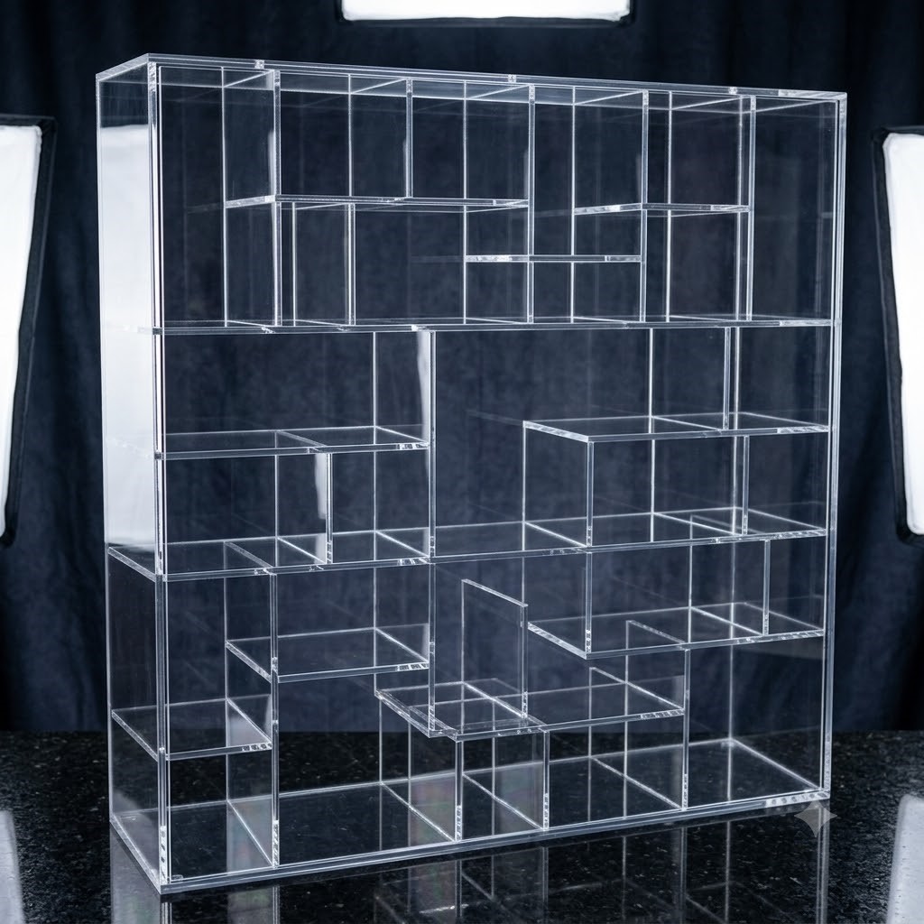 Vitrine Grande com divisões
