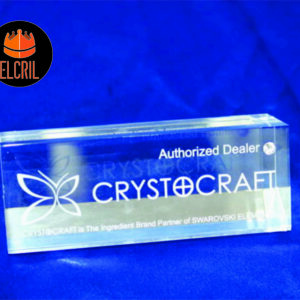Bloco em acrilico Modelo Tombstone 04