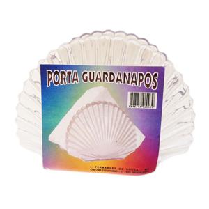 Porta-Guardanapo Concha (Embalado) – Injetado MD 40