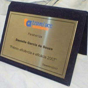 Placa de Homenagem 15