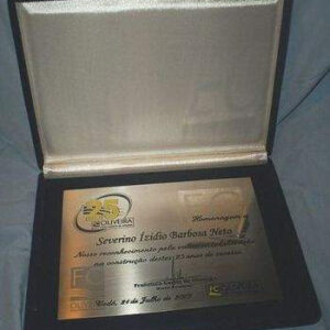 Placa de Homenagem 16