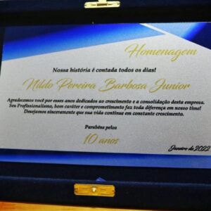Placa de Homenagem 27