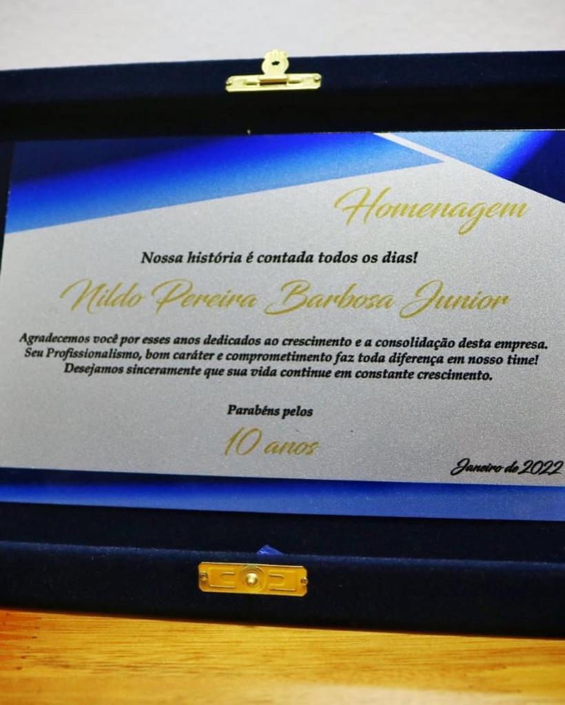 Placa de Homenagem 27