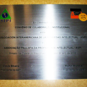 Placa de Homenagem 03