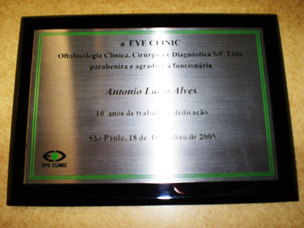 Placa de Homenagem 04