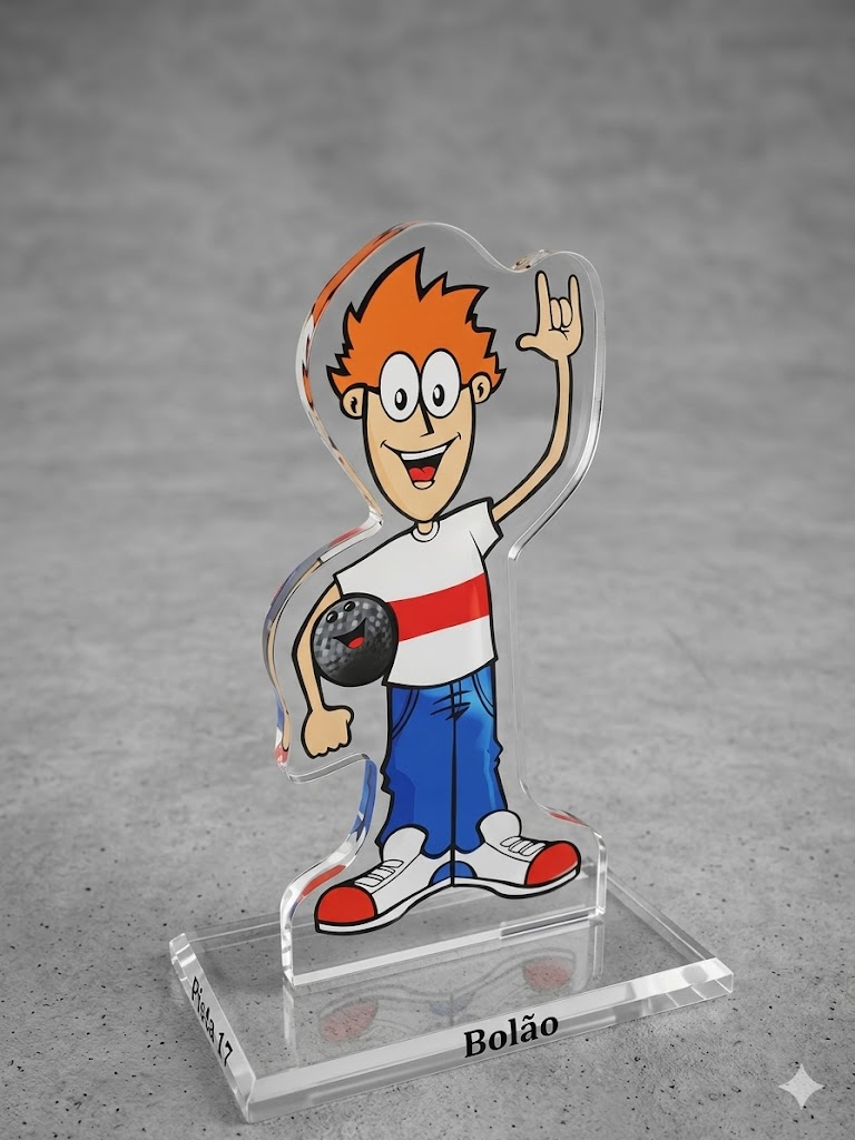 Troféu de Acrílico TR 08