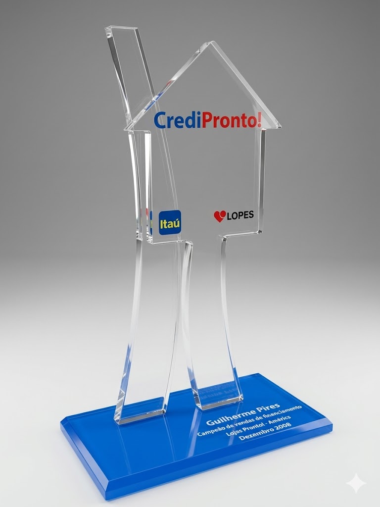 Troféu de Acrílico TR 13