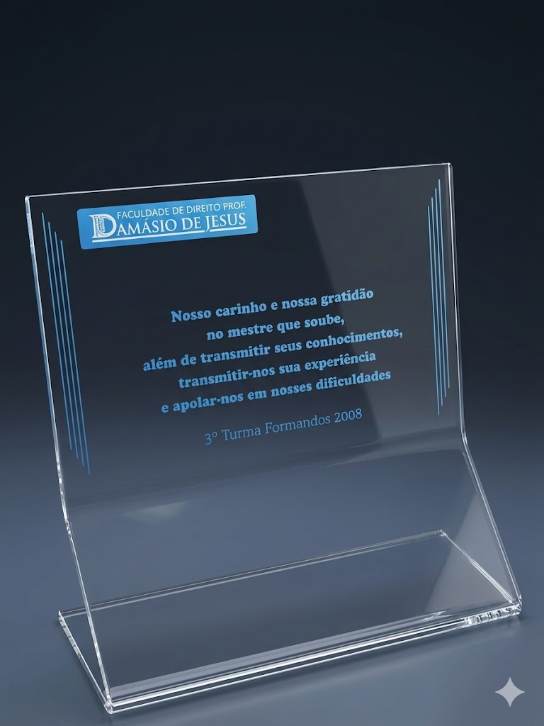 Troféu de Acrílico TR 14