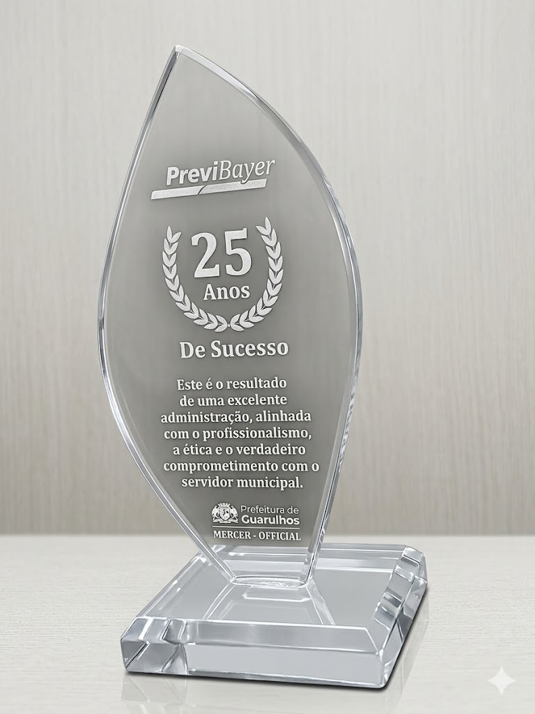 Troféu de Acrílico TR 43