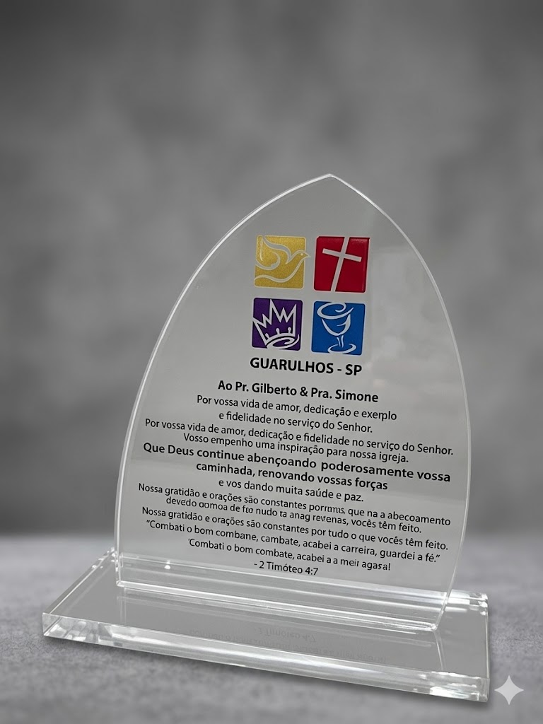 Troféu de Acrílico TR 44