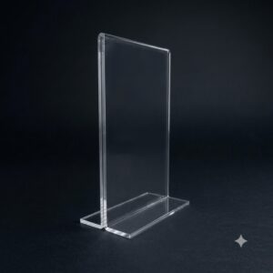 Display de mesa em Acrilico Modelo ''T''