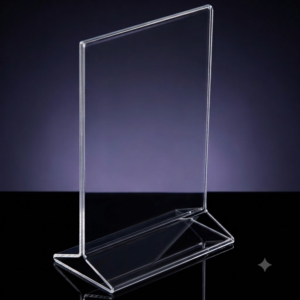 Display de mesa em Acrílico Modelo ”T” Especial