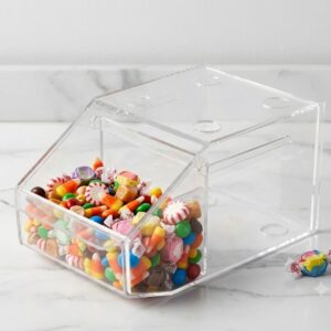 Expositor de Doces Modelo ED01 - Baleiro Em Acrílico Tampa Móvel Simples