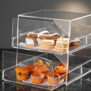 Expositor Para Doces Modelo VTD01 - Vitrine Em Acrílico